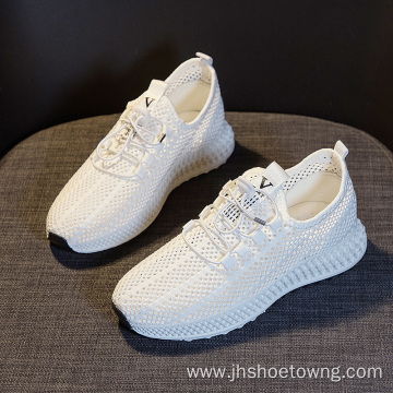 Comfortable Warm Flyknit Upper Casual Outdoor Running Shoes